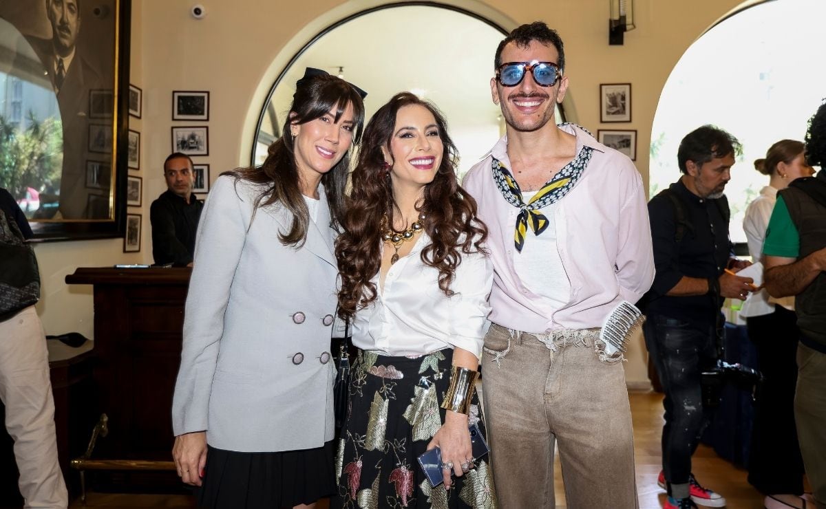 Cassandra Pelizza, Claudia Lizaldi y Leo Cedión. (Foto: Esteban Torreblanca)
