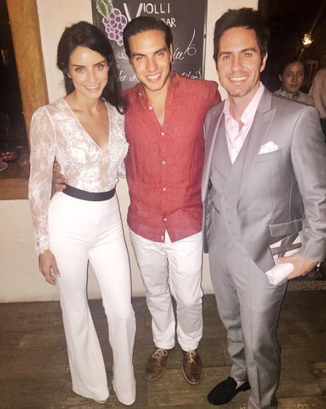 Vadhir y José Eduardo Derbez comparten fotografías de la boda de Aislinn Derbez 