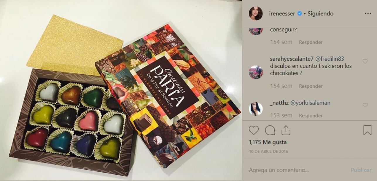 Irene Esser, supuesta novia del hijo de AMLO, fan  de  Chocolates Rocío