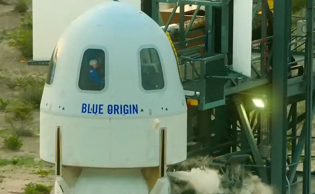Jeff Bezos voló al espacio exterior en un viaje de 11 minutos