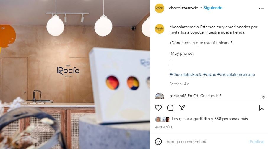 “Chocolates Rocío” de los hijos de AMLO, abre su segunda tienda física