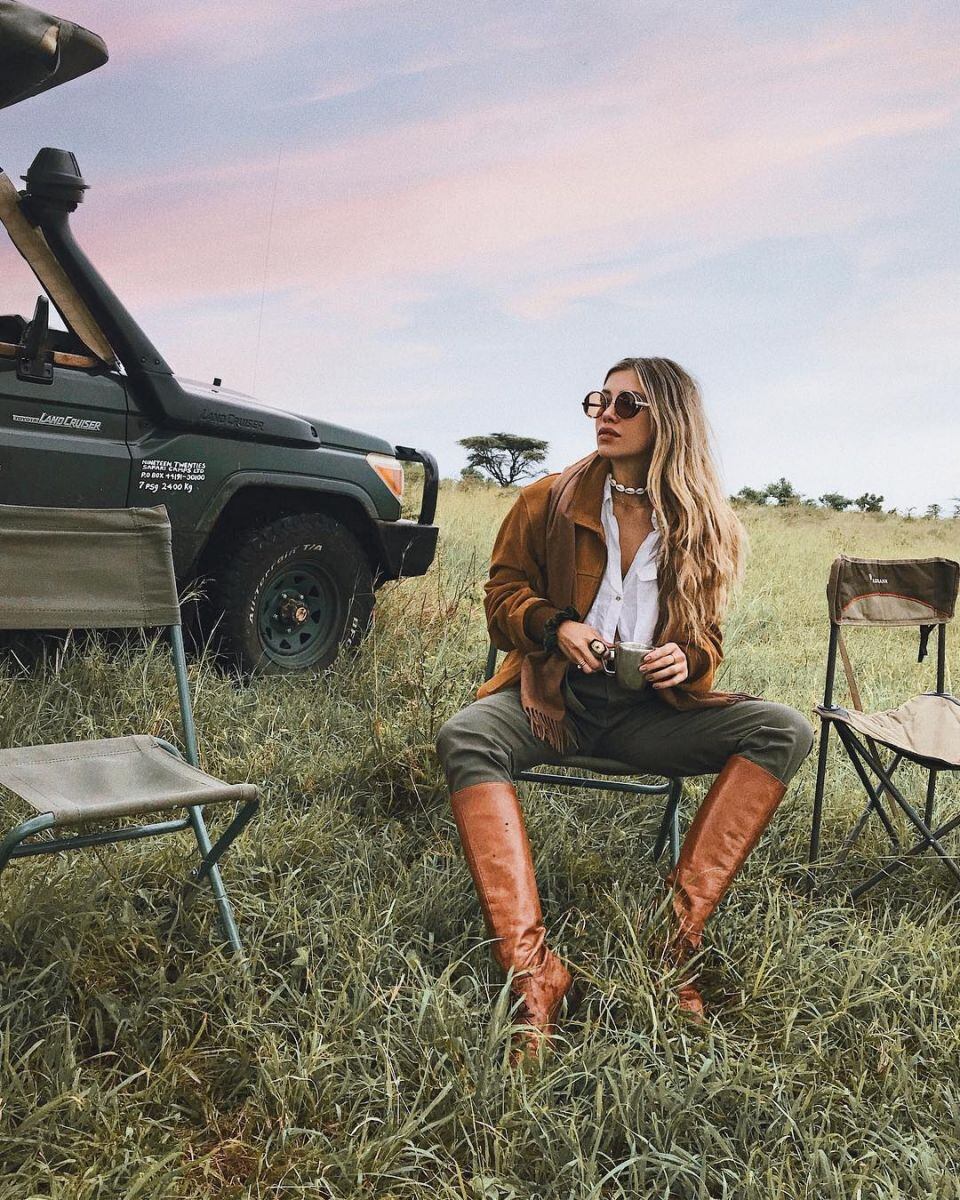 Fotos: El impresionante viaje de Michelle Salas por Kenia