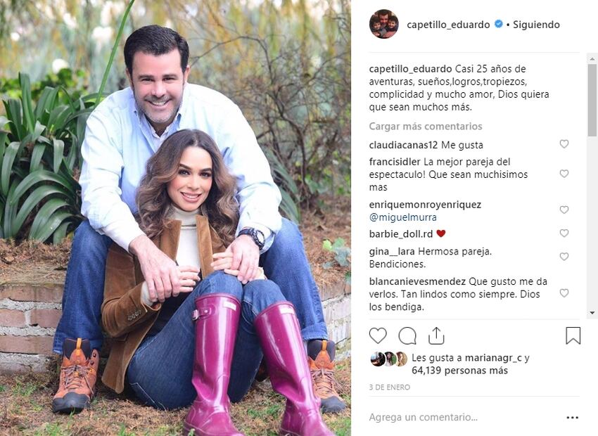 Ellos son los famosos más románticos del momento