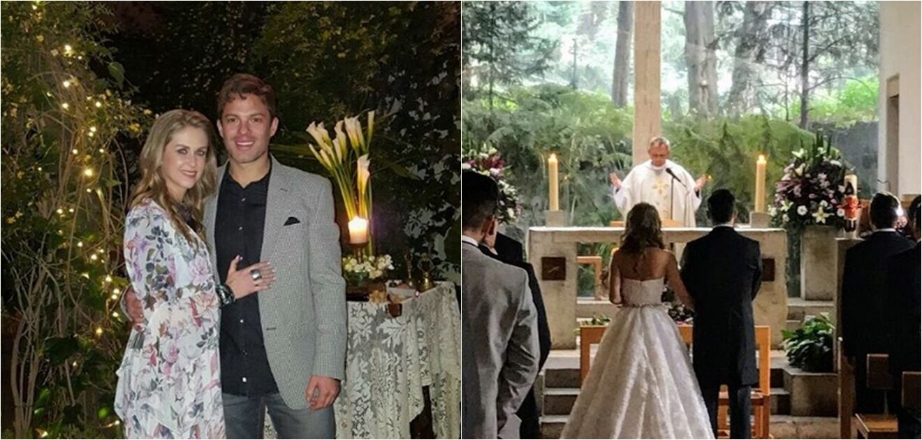 ¡Ya son marido y mujer Ingrid Martz y Rodrigo Luque! (Fotos: Istagram)