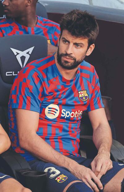 Gerard Piqué tuvo dos hijos con Shakira, Milan y Sasha / EFE