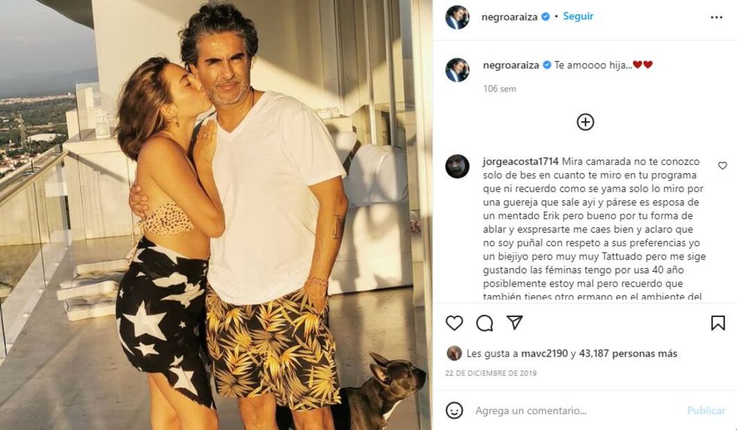 Camila, hija de Raúl Araiza, se contagió de Covid-19: “Siento mi cuerpo muertito"