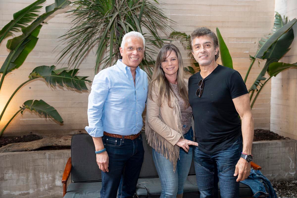 Ignacio Martín del Campo, Tere Muñoz de Cote y Manuel López Portillo. (Foto: Héptor Arjona)