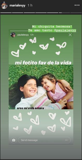 María Levy celebra su cumpleaños con emotivas imágenes de su infancia con su papá y su hermana