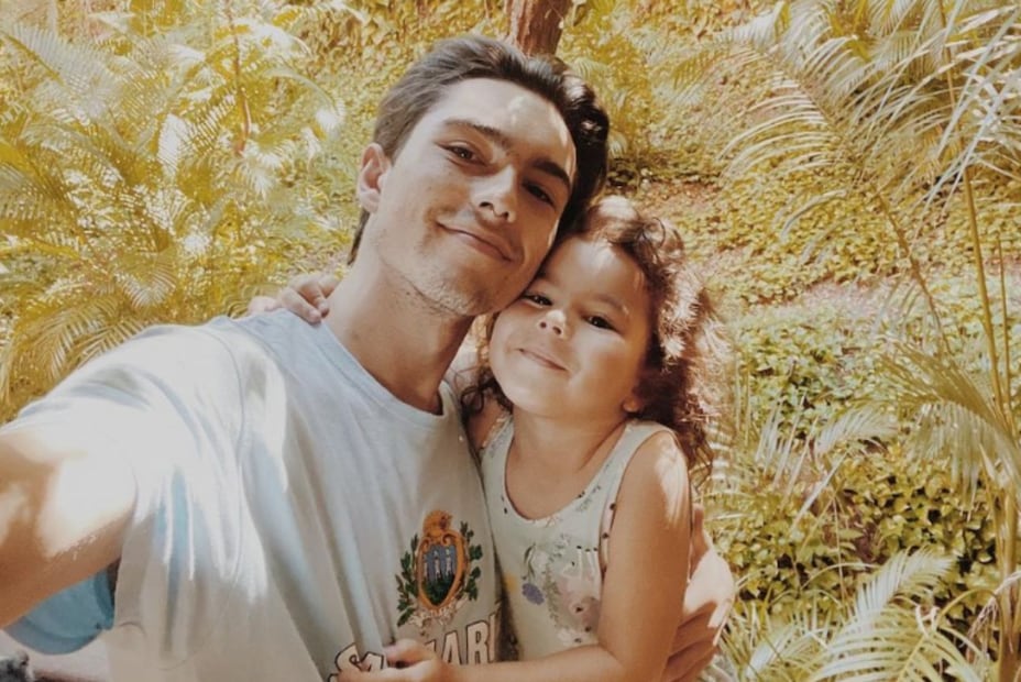 Sergio Mayer Mori junto a su hija Mila / Foto: Instagram