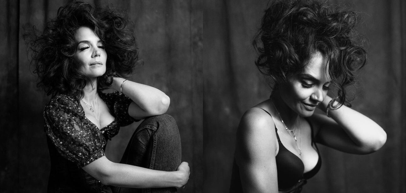 A sus 40 años, Katie Holmes posa más sensual que nunca 