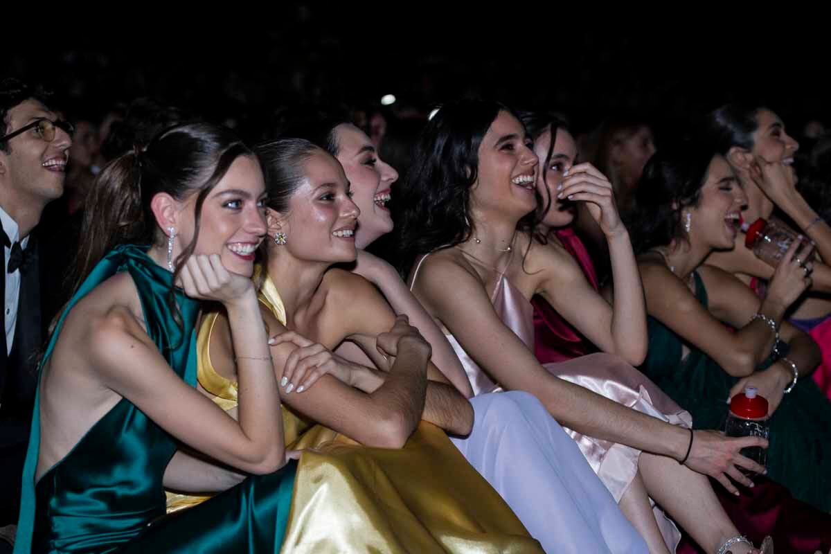 Inés Alcocer, Liliana Quiroz, Isabella  Delgado y Kyra Maugeri. (Foto: Esteban Torreblanca)
