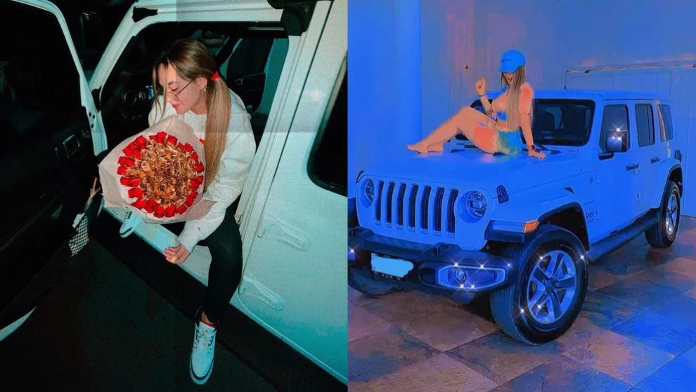 La influencer detenida Gaby Castillo se fotografiaba con coches de lujo