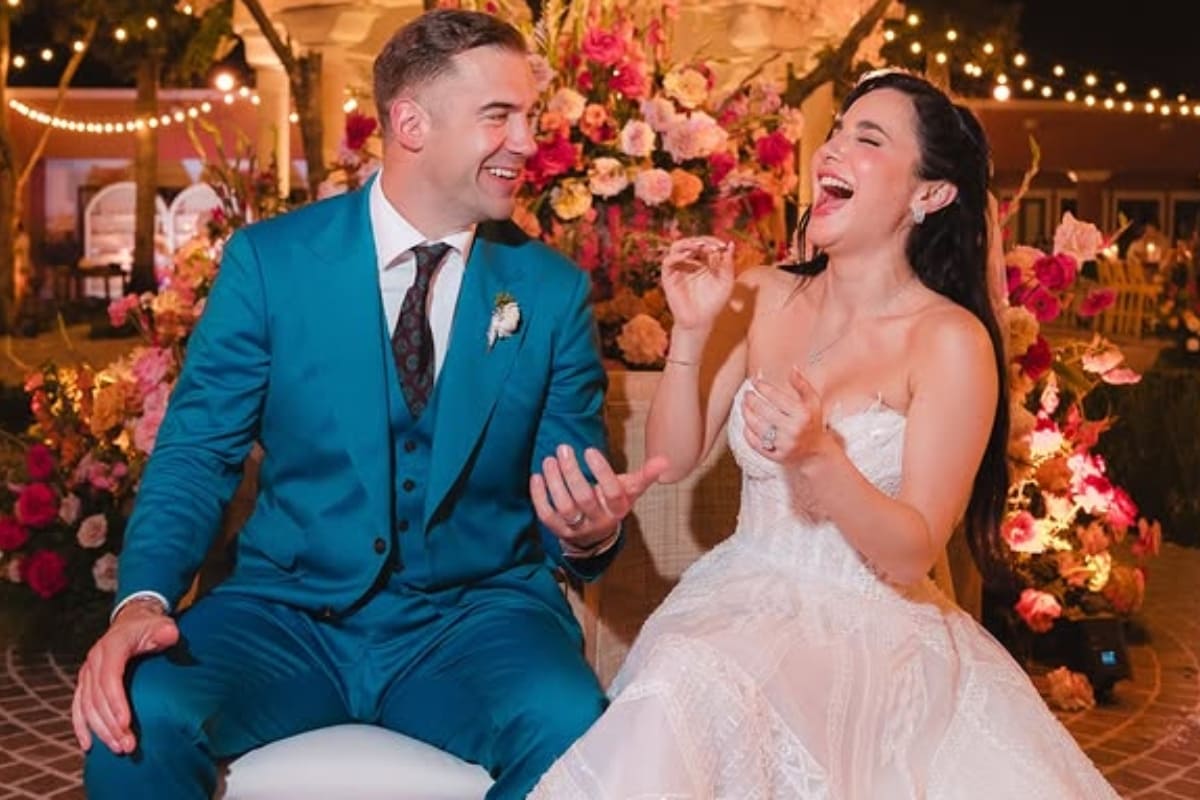 La boda de Martha Higareda y  Lewis Howes / Foto: Instagram
