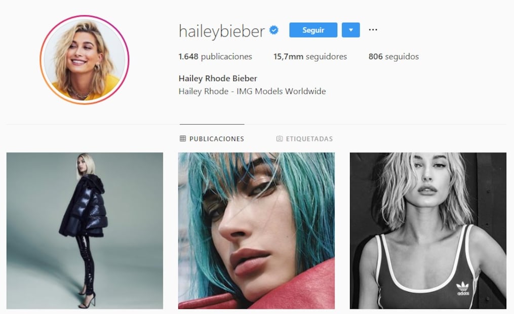 ¡Están casados! Hailey Baldwin confirma su matrimonio con Justin Bieber 