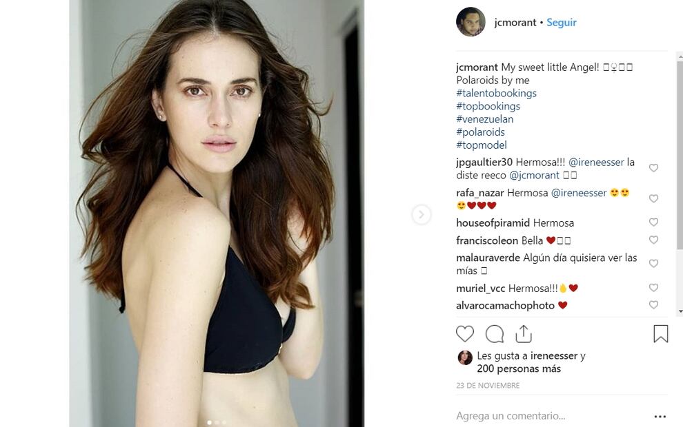  Irene Esser, supuesta novia del hijo de AMLO, presume cuerpazo