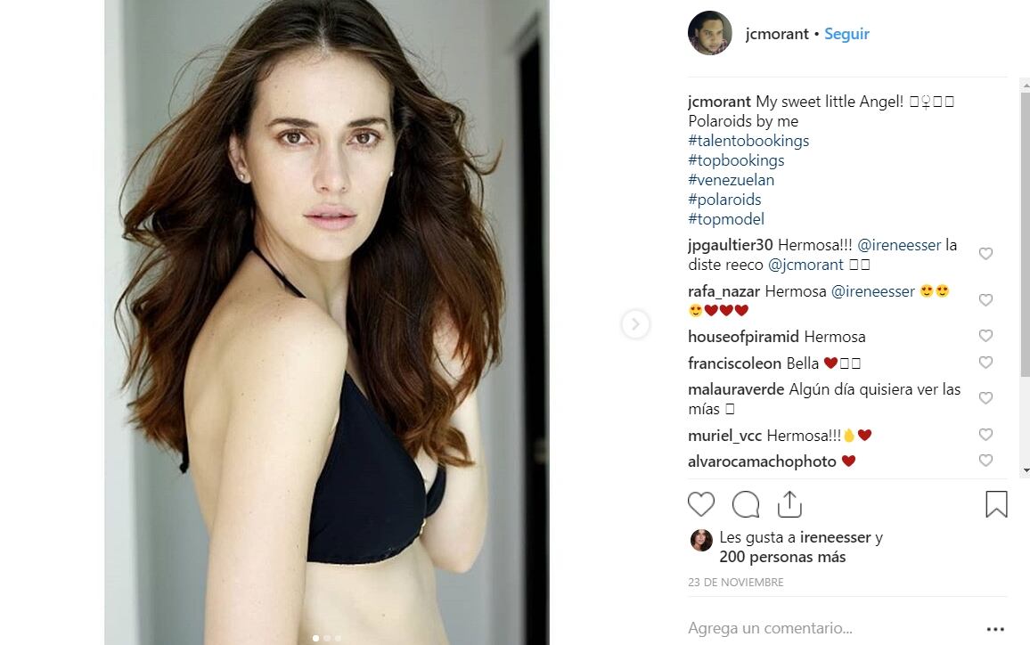  Irene Esser, supuesta novia del hijo de AMLO, presume cuerpazo