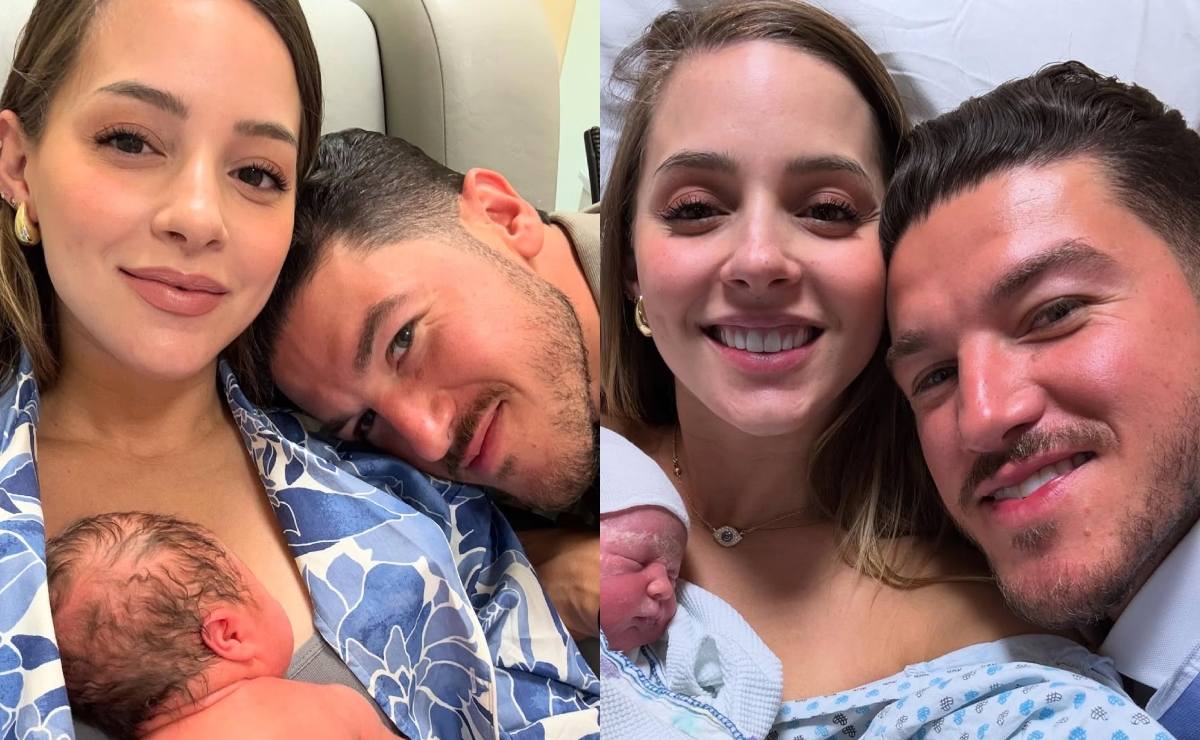 Mariana Rodríguez y Samuel García con Isabel, su segunda hija / Foto: Instagram @marianardzcantu