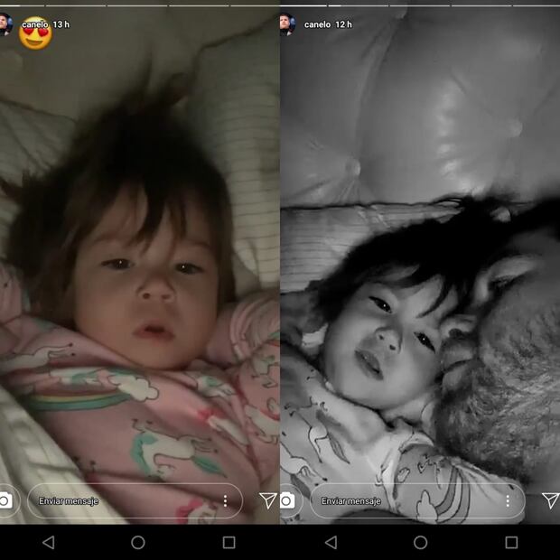 Saúl 'Canelo' Álvarez más tierno que nunca con su pequeña hija María Fernanda 