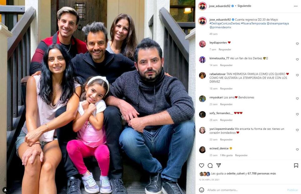 José Eduardo Derbez revela la razón de por qué no vive en Estados Unidos con su familia