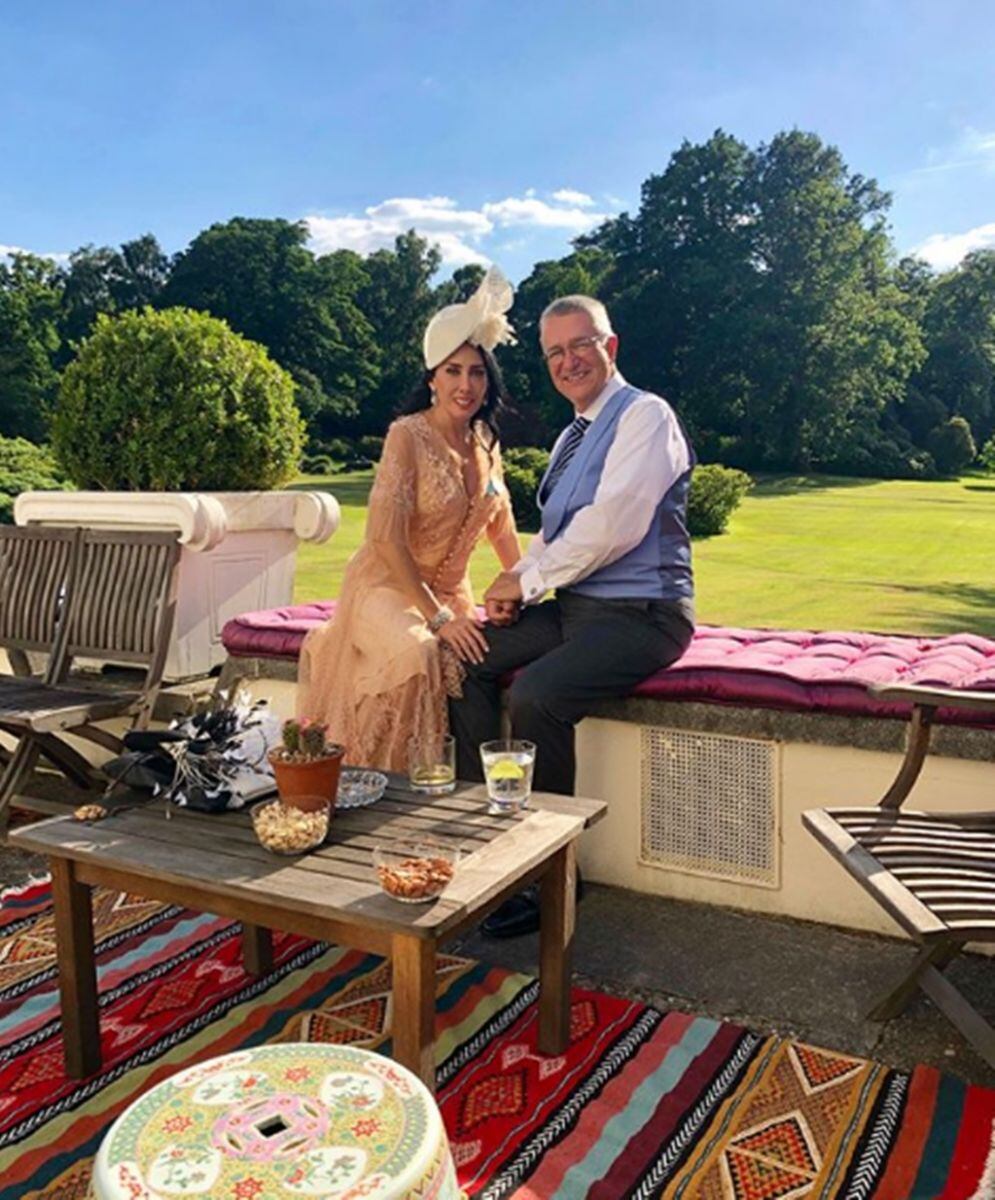 Ricardo Salinas Pliego y María Laura Medina, juntos y felices en The Royal Ascot