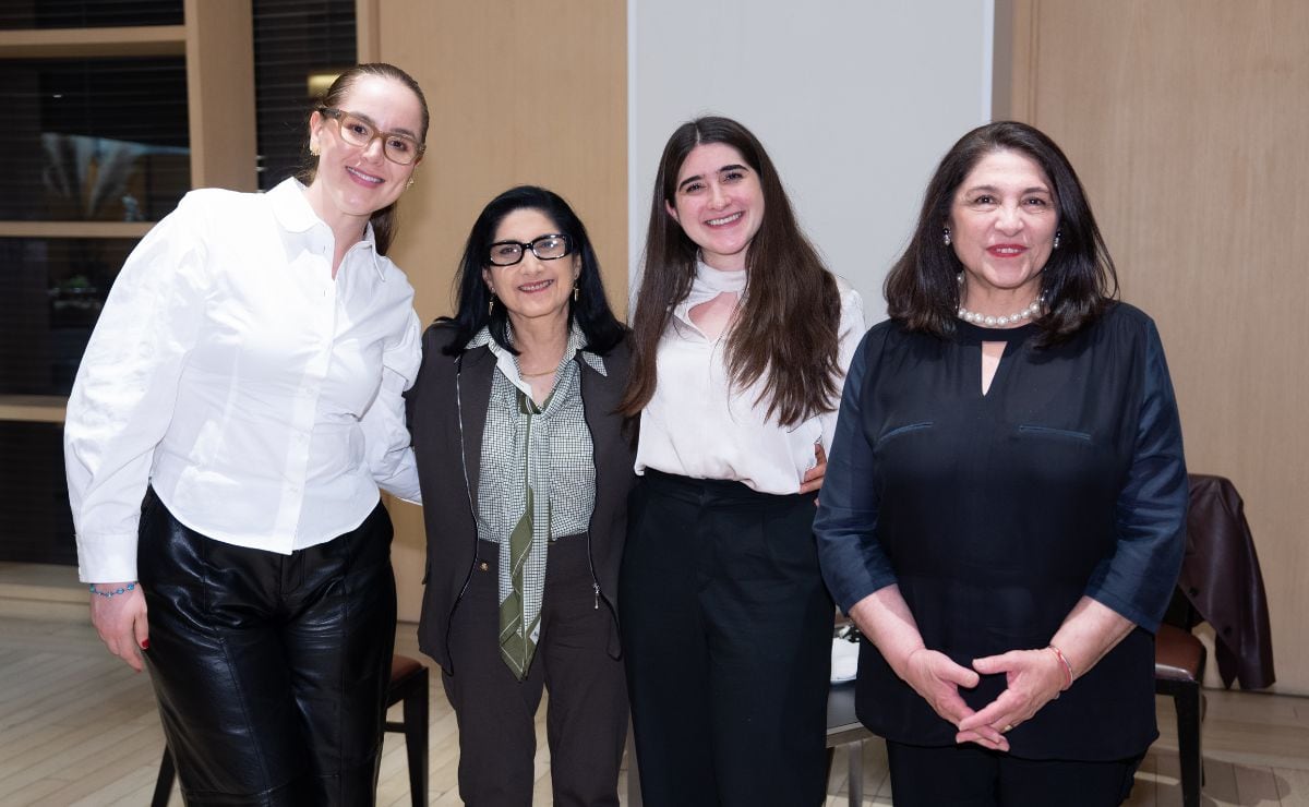 Mariana Moncada, Elsa Moncada, Ivonne Moncada y Lorea Anasagasti (Foto: Leonardo Gómez)