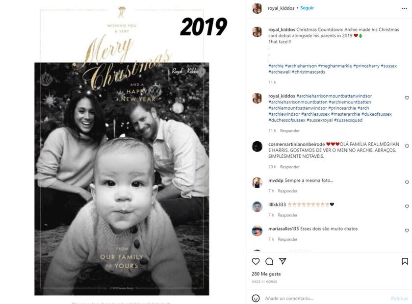 El increíble parecido de Archie Harrison con su papá, el príncipe Harry