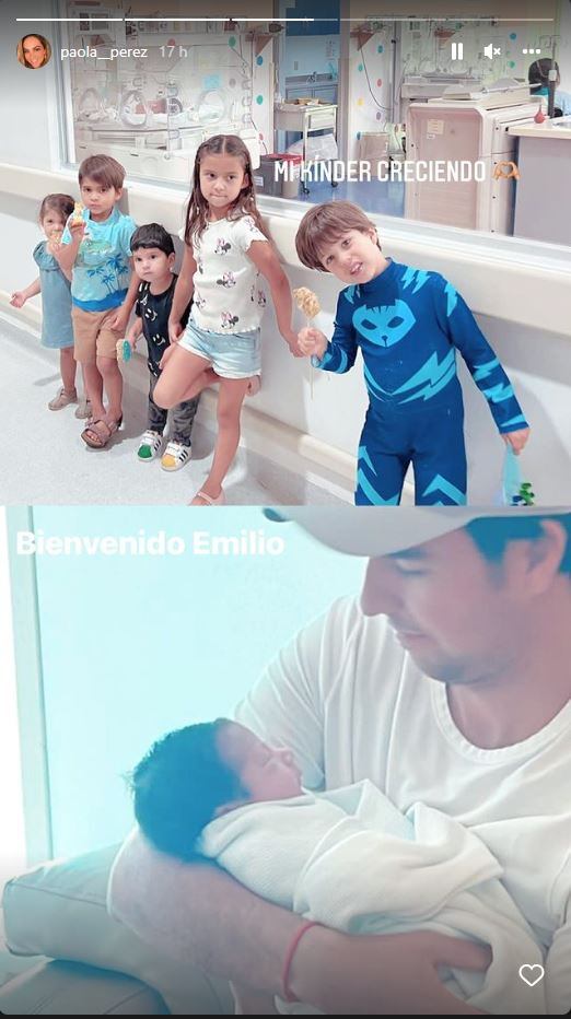 Checo Pérez y Carola Martínez le dan la bienvenida a su tercer hijo