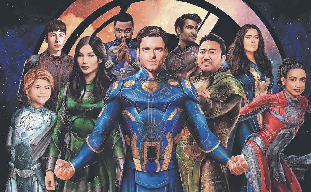 Salma Hayek y Angelina Jolie acaparan la atención en tráiler de “Eternals”