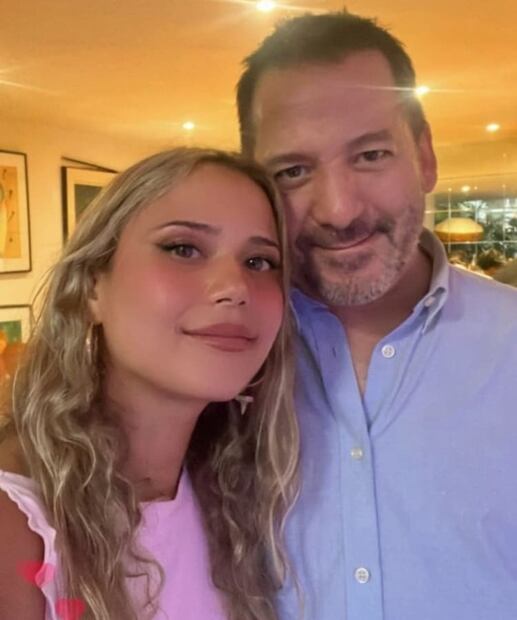 Luis Enrique Guzmán con su hija Giordana Guzmán / Instagram
