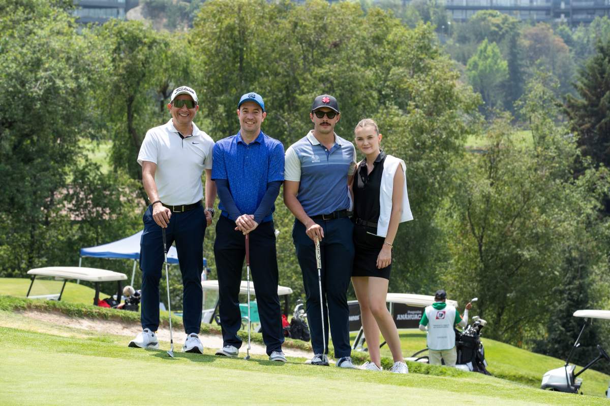 Eric Muñoz, Lucas Darrocha, Enrique Ortega y Nina Stenberg. (Foto: Edgar Silva Fuentes S.)