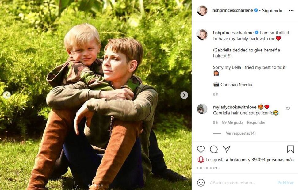 Charlène de Mónaco se reencuentra con el príncipe Alberto y sus hijos