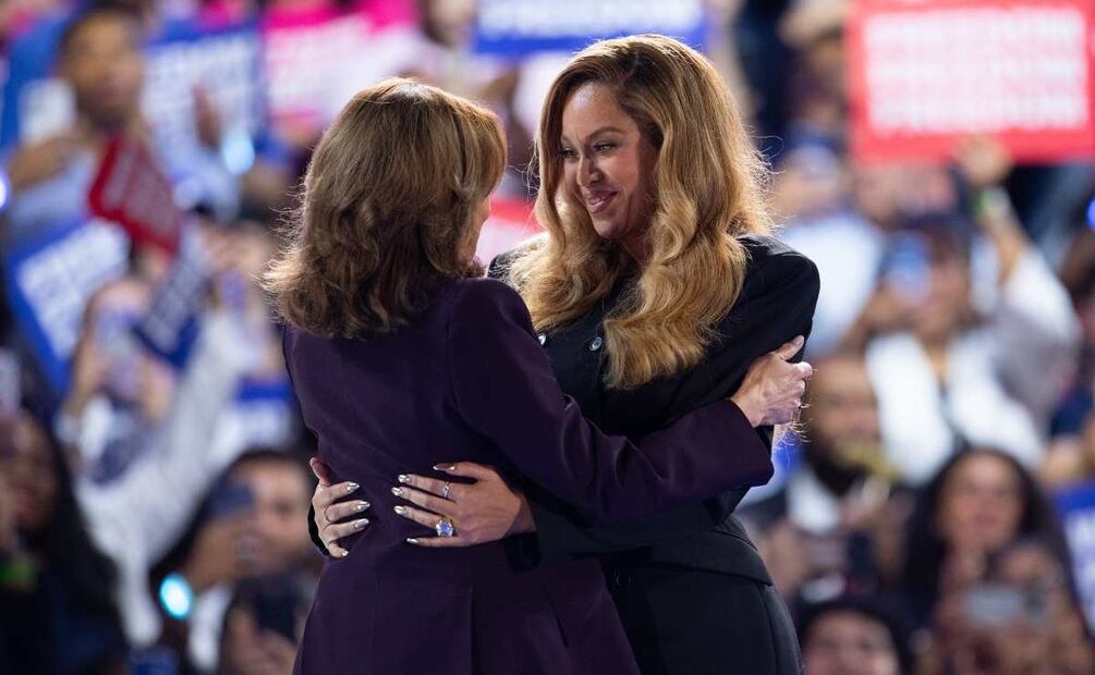 Beyoncé junto a Kamala Harris / Foto: EFE