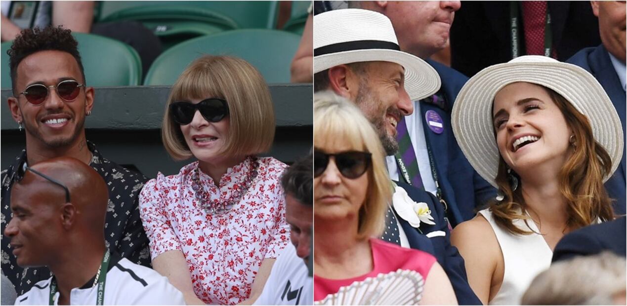 Kate Middleton y Meghan Markle, elegantes y distinguidas en Wimbledon