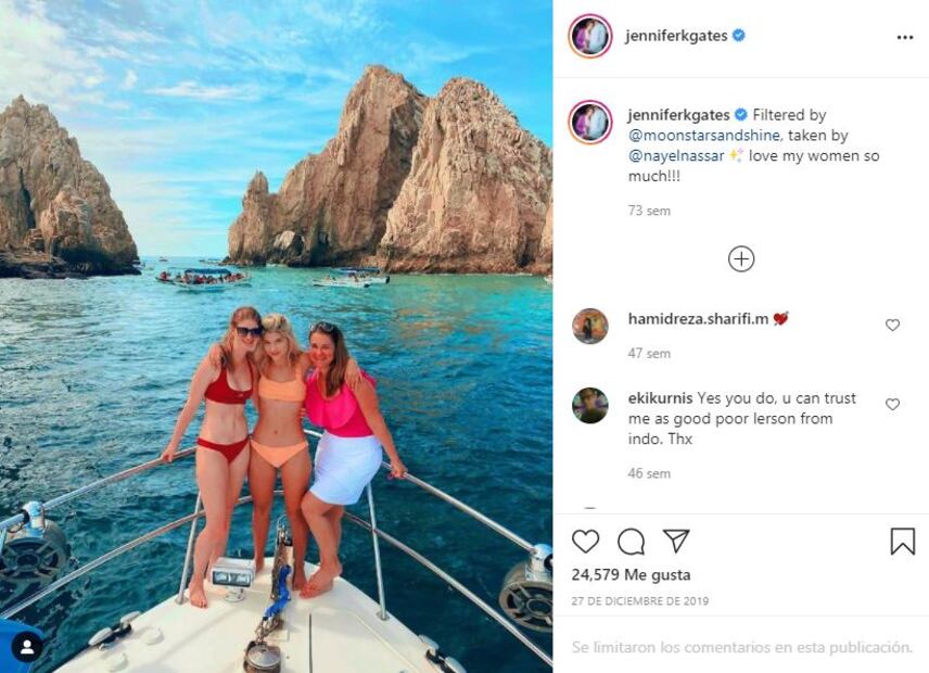 Los dos estilos sexys de Jennifer, hija de Bill Gates, en bikini