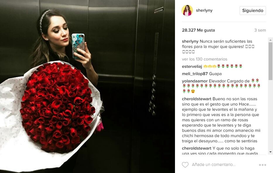Sherlyn revela pista de su nuevo amor 