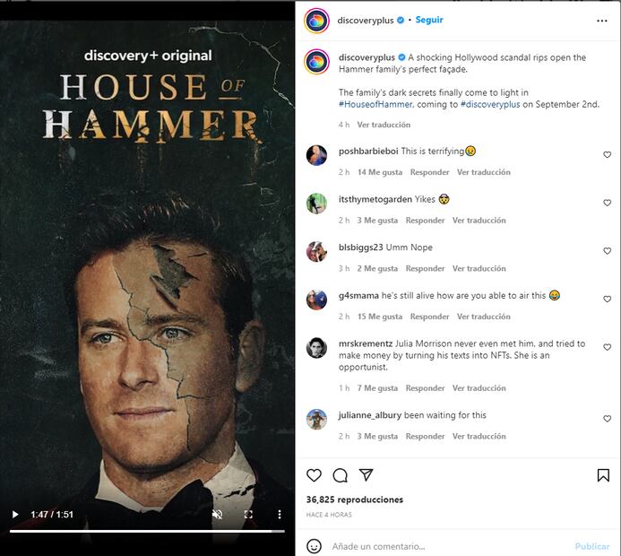 Armie Hammer, la serie documental que exhibirá todos sus fetiches