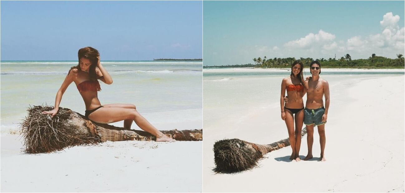 Las vacaciones de María Levy en Tulum
