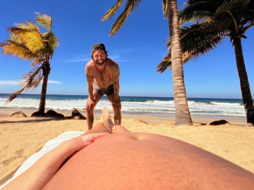 Michelle Renaud y Matías Novoa anuncian su embarazo / Instagram