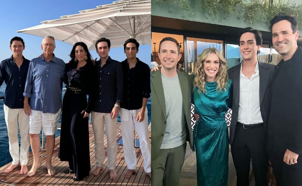 La familia del empresario Ricardo Salinas Pliego / Foto: Instagram - @ricardosalinas