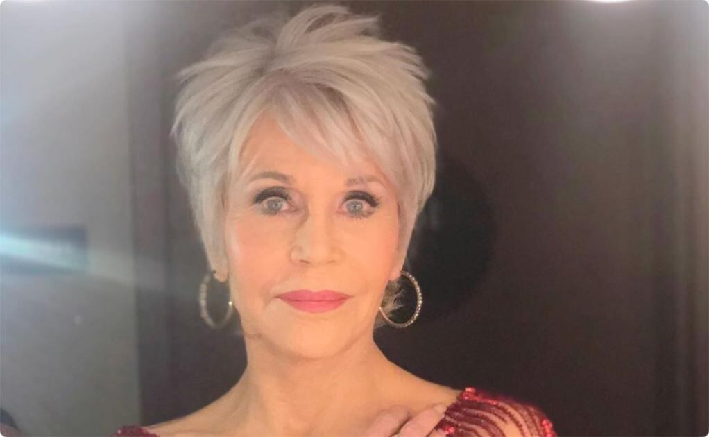 Jane Fonda, de 82 años, recrea rutina fit en Tik Tok