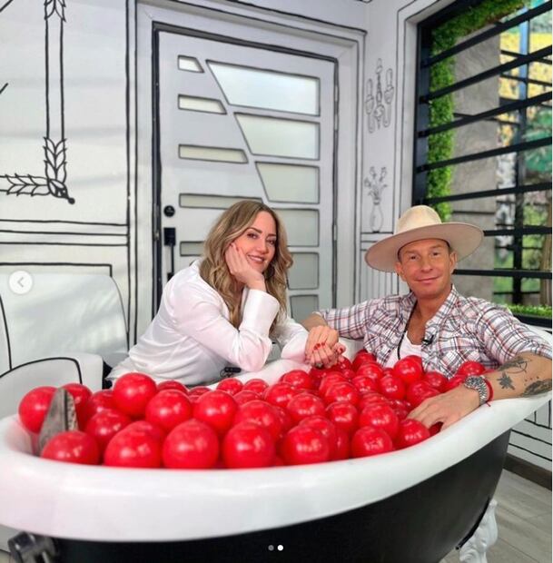 Erik Rubín y Andrea Legarreta siguen viviendo en la misma casa tras separación