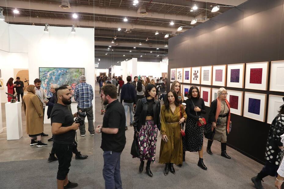 Zona Maco, la feria de arte más grande de Latinoamérica, en su primer día de exhibición