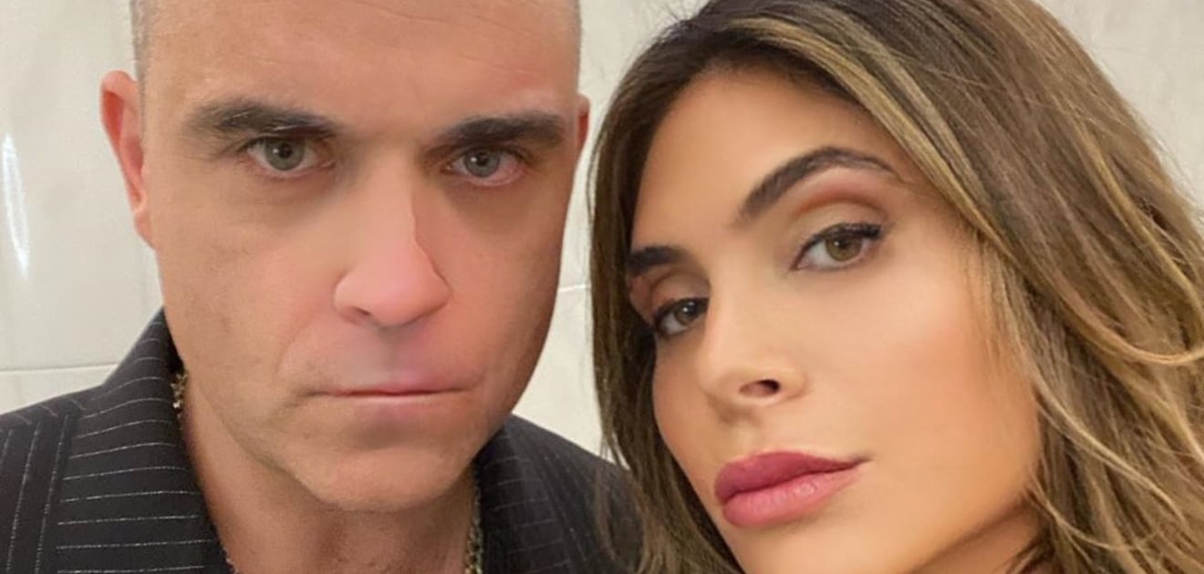 Video: el cantante Robbie Williams y su esposa Ayda Field presentan a su hijo