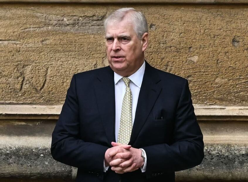 Andrés de York, hermano del rey Carlos III / Foto: AFP