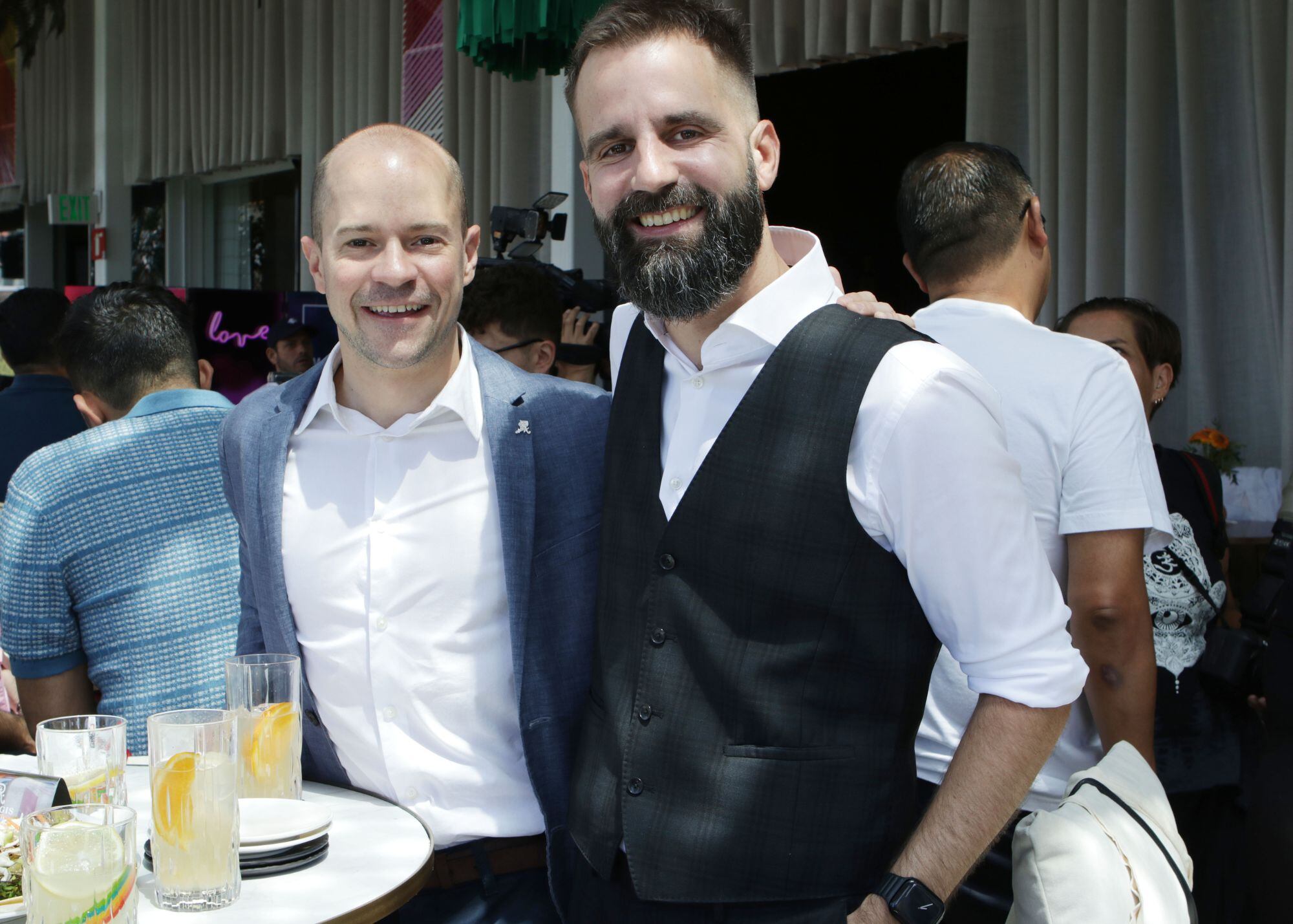 Martín Ares y Raúl Quiroga. (Foto: Quadra Producciones)