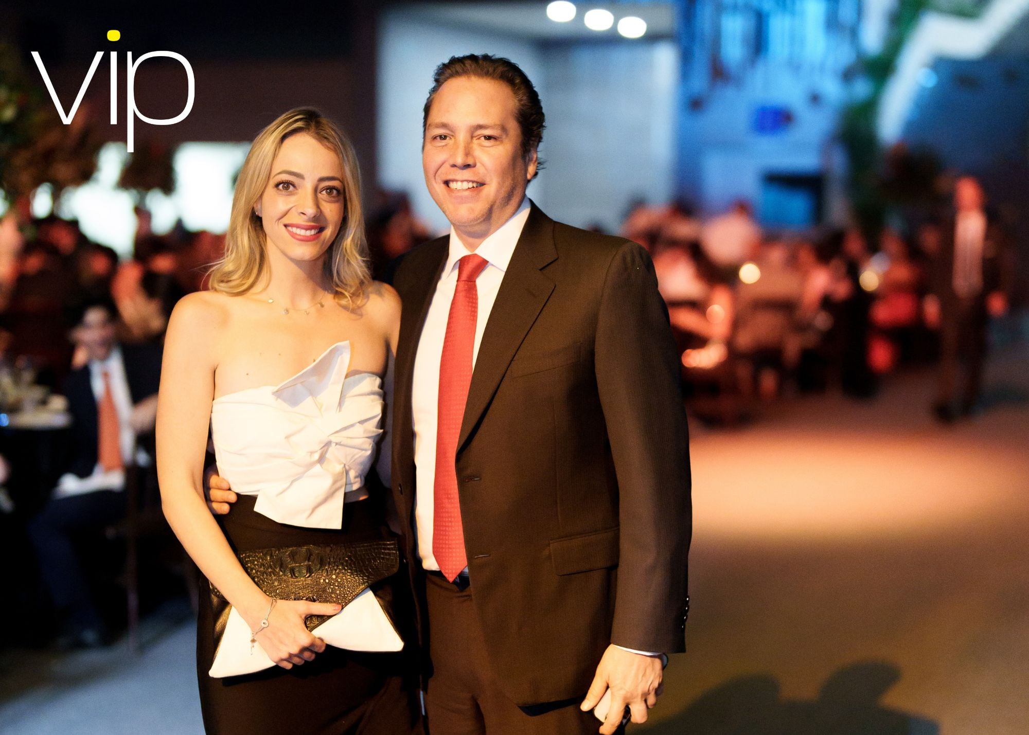 Andrea Kalis y Gerardo Díaz Ordaz. (Foto: Héptor Arjona)