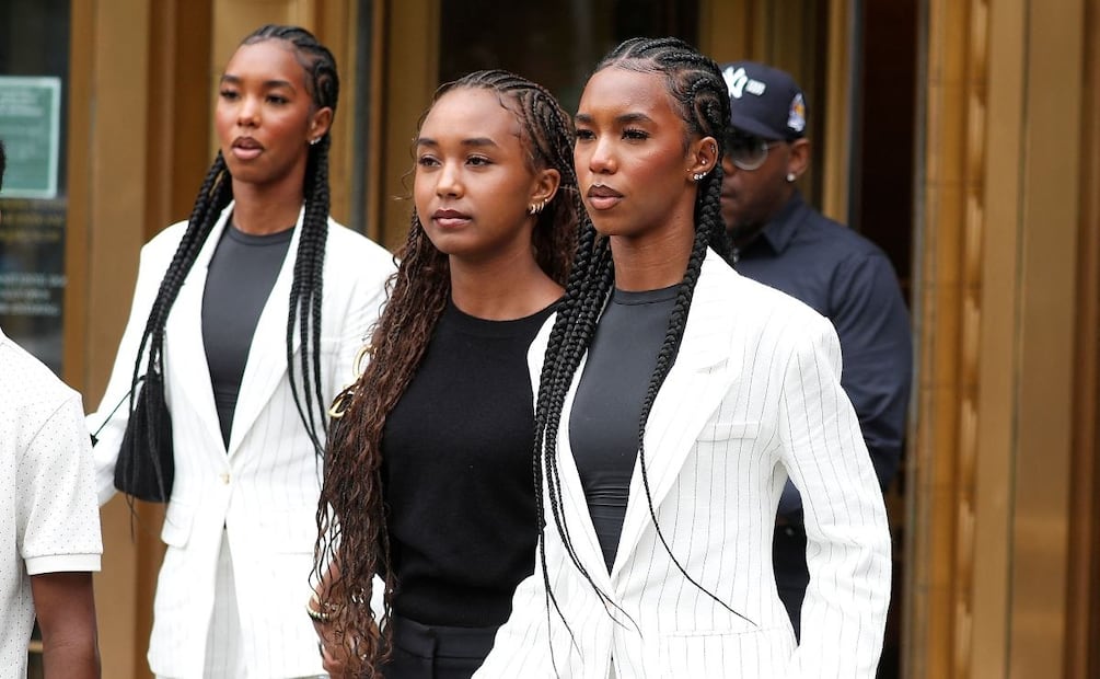 D'Lila ,Chance y Jessie Combs / Foto: AFP