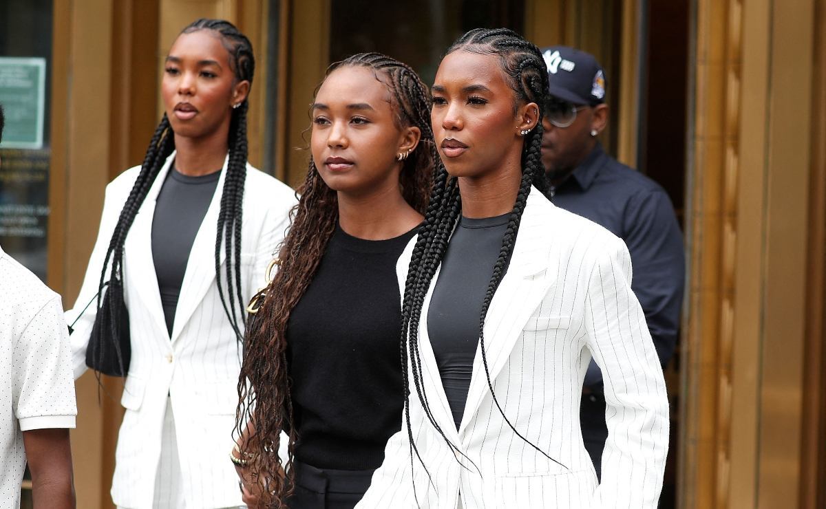D'Lila ,Chance y Jessie Combs / Foto: AFP