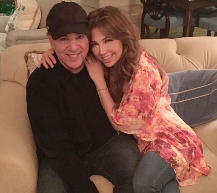 Thalía y Tommy Mottola celebran 23 años de matrimonio / EFE