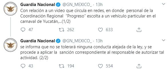 Roberto Palazuelos envuelto en escándalo por recibir protección de la Guardia Nacional en carnaval de Yucatán 